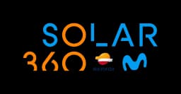Logo de Solar 360 de Repsol y Movistar